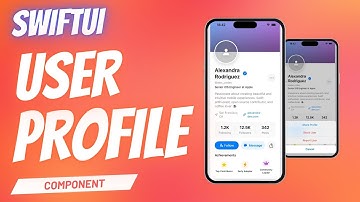 🚀 Advanced SwiftUI User Profile Component - Modern iOS Design