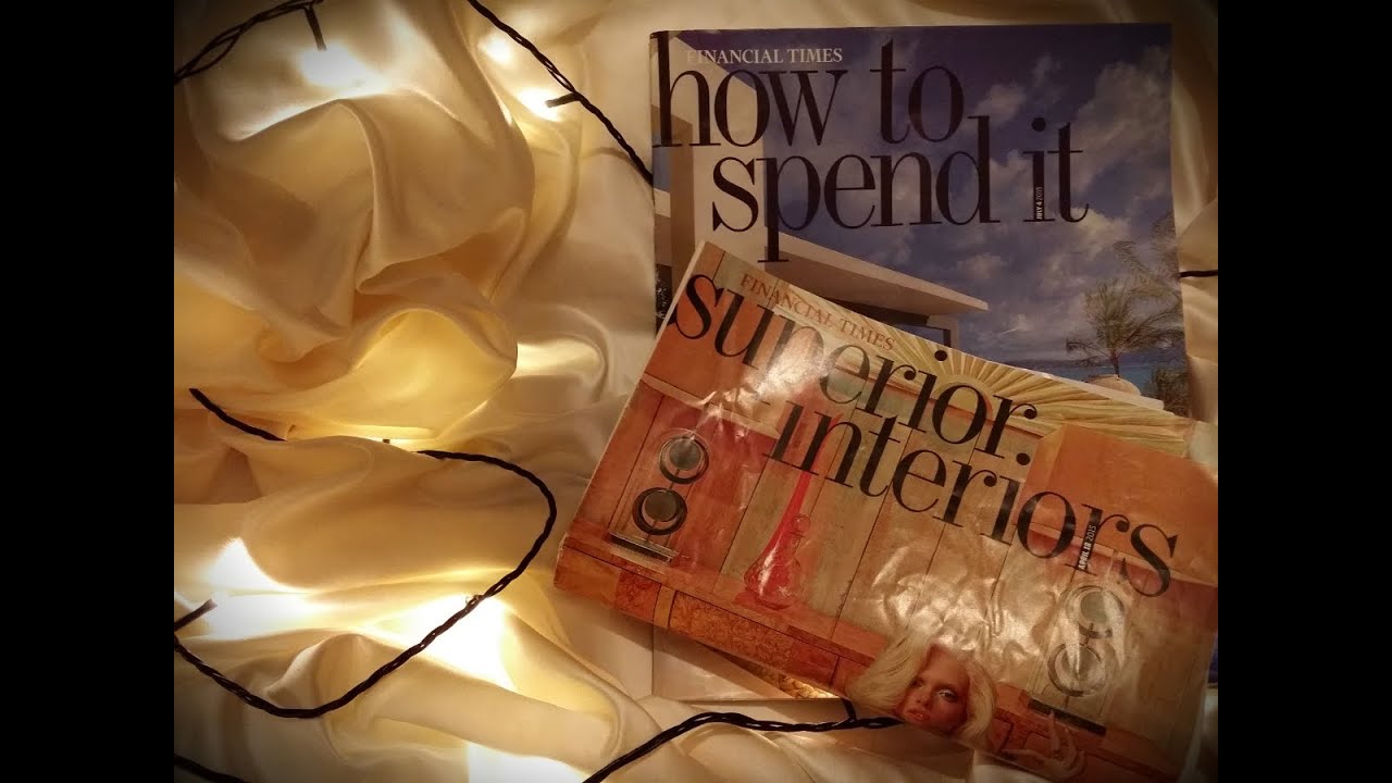 whispering eye Reading FT magazine + whispering ASMR 😉👄💭📖👌✨