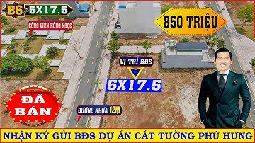 Dự án Cát tường phú hưng | Chỉ 8xx | ĐÃ BÁN |