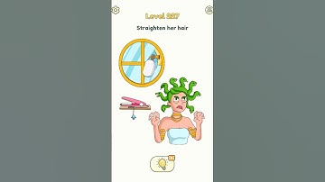 Dop 2 level 227 straighten the hair #youtubeshorts