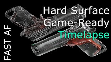 Alternative Gameready Pipeline Timelapse