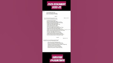 OSOU BAOD 2ND SEMESTER GEHI-2 ASSIGNMENT QUESTIONS 2022-23#osou