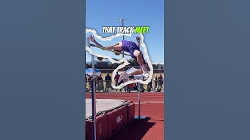 My Season opening track meet did not go as expected🤯 high jump #highjump #trackandfield