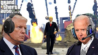 US Presidents Survive A Meteor Shower In GTA 5