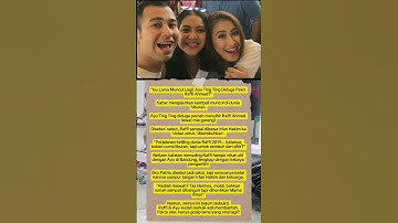 GILA!! Raffi Ahmad KENA PELET Ayu Ting Ting?#shorts#trending#youtubeshorts