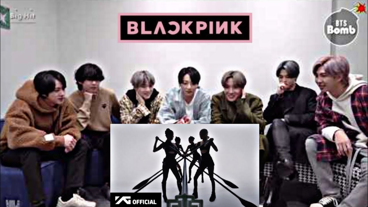 BTS Reaction to Blackpink 'Go' Mv [Fanmade 💜]