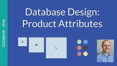 Database Design: Product Attributes