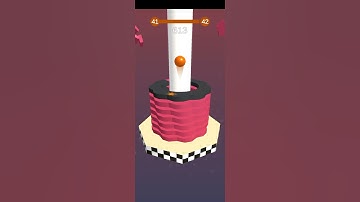 Stack Ball Blast through platforms Part 34