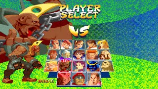Street Fighter Alpha 2 - Birdie Arcade Mode