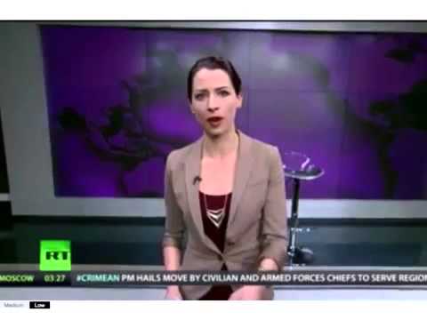 Russia Today-ს ჟურნალისტმა    ყირიმში რუსეთის ჯარების შეყვანა დაგმო