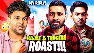 CEO OF FAKE LAFDA RAJAT DALAL & THUGESH 🤡 (ROAST)