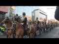 Cheers as King's Troop take up residence 07.02.12