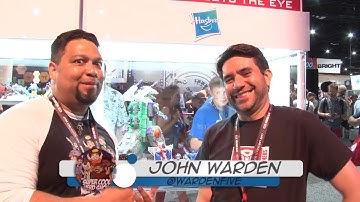 Interview with John Warden of Hasbro @ SDCC 2017