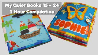 1 Hour Compilation | My Quiet Books 15  24