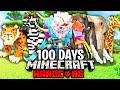 I Survived 100 Days in Madagascar in Minecraft.. Here&#39;s What Happened..