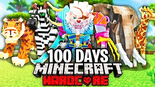 I Survived 100 Days in Madagascar in Minecraft.. Here&#39;s What Happened..