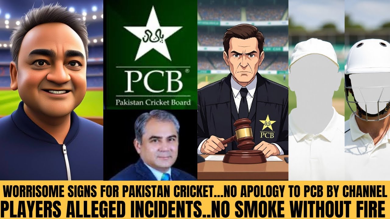 WORRISOME SIGNS FOR PAKISTAN CRICKET..CHANNEL REFUSES AN APOLOGY TO PCB..PLAYERS ALLEGED INCIDENTS