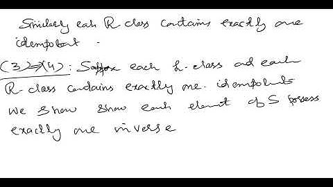 Lec 85 Theory of Semigroups