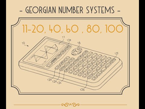 Learn Georgian numbers 11-20, 30-100