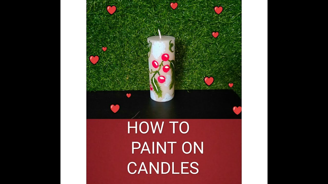 Everything you need to know about candle painting! (wax ib: @Kira Good, wax candle painting