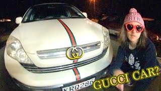 GUCCI CAR! Guccify Your Life! 