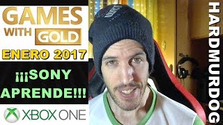 ¡¡SONY APRENDE!! Juegos GRATIS con GOLD Enero 2017 Xbox One - Hardmurdog - Ps Plus -  Opinión