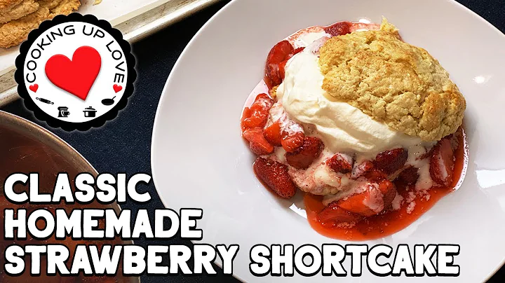 Classic Strawberry Shortcake Recipe From Scratch | Easy Dessert Recipes | Cook #WithMe