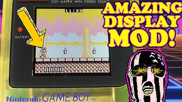 Classic Gameboy DMG IPS V1 / V2 / V3 Installation Guide + Showcase