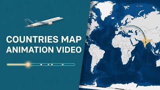 Countries Map Animation videos (Part 3)