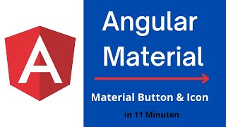 Angular Material Button | Angular Material Tutorial deutsch