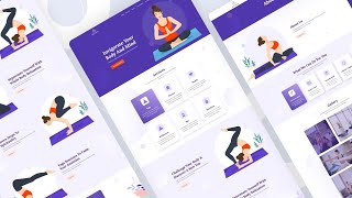 How to Create Yoga & Wellness Website Using Free Elementor Template