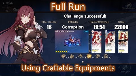 Is it possible? [Elysian Realm v5.7] Eden(SS) Difficulty Corruption(2.5x) with Craftable Equipments