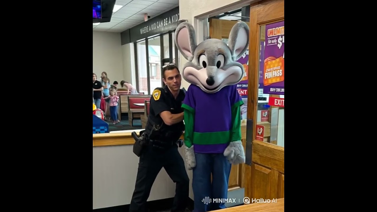 Chuck E. Cheese Mouse arrested for theft