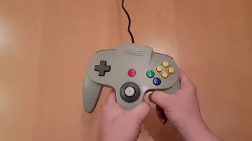 PSA: how to correctly hold an N64 controller