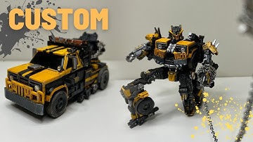 Transformers Rise of the Beasts Battletrap | CUSTOM | Repaint Tutorial | Studio Series 99 | 变形金刚玩具