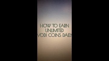 How to earn unlimited vodi coins daily by dinbu lama