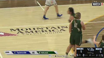 6A Girls Basketball: Hillcrest vs Taylorsville High School UHSAA 2019 State Tournament Round 1