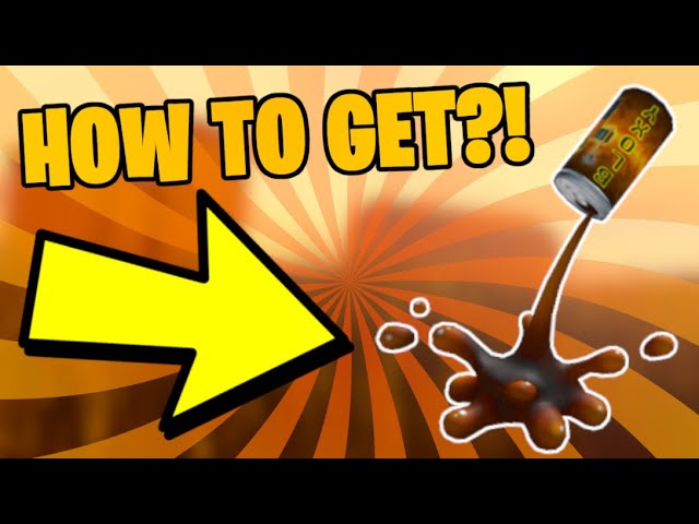 How To Get The Bloxy Cola Splash Hat Youtube - bloxy cola hat roblox