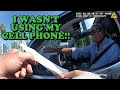 Busted for Using Cell Phone while Dtiving - Sarasota, Florida - March 30, 2022