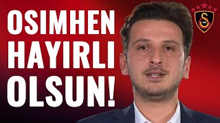 Son Daki̇ka Galatasaray Osimhende Mutlu Sona Yakın Emre Kaplandan Flaş Sözler