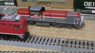 【鉄道模型】HOゲージ　EF65 1118とDE10－1545登場