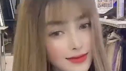 Tóc mái giả-mái thưa 2 kẹp tóc giả nữ từ tóc thật