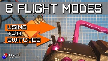 6 Ardupilot flight modes using 2 switches