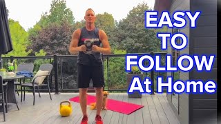 Beginner Kettlebell Total Body Workout