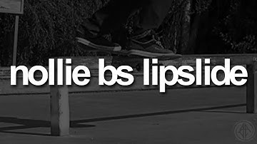 Nollie Backside Lipslide: First-Person Skateboarding.
