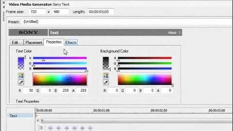How to use Sony Light Ray Effect on Text!! (Tutorial) For Sony Vegas 8.0/9.0 and 10.0