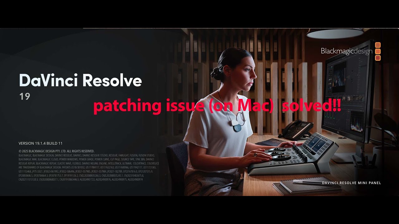 DaVinci Resolve 19 Audio Patch – Fix Sound Issues Fast! 🎧🚀