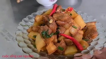 Cách Làm Món Thịt Heo Kho Củ Cải Trắng Mềm ngon Màu Đẹp Với Bí Quyết Vô Cùng Đơn Giản