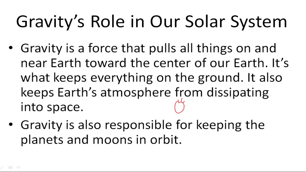 Gravity's Role in Our Solar System YouTube