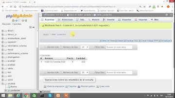MySQL XAMPP _ SQL Insertar datos en tabla (Mediante comandos SQL)
